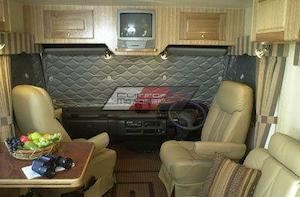 Custom Solar Screens for Motorhome