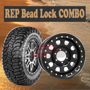 All Wheels: 17" DIEZEL REP Bead Lock MULTI FIT Wheel & Tyre Combo