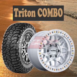 All Wheels: 17" Alloys Wheel & Tyre Combo Mitsubishi Triton 2019-2022