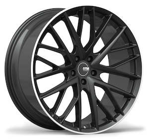 Dtm Forged: DTM FORGED SERIES F07SB | SATIN BLACK MILLED EDGE