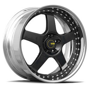 Dtm Forged: DTM FORGED SERIES F11 | SATIN BLACK POLISH LIP