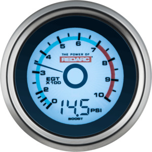 REDARC EGT & Boost / Pressure Gauge