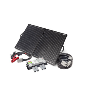 REDARC 120W Monocrystalline Folding Solar Panel Kit