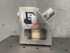 4wd Snorkels: Custom Alloy Airbox Toyota Hilux N70 KUN26