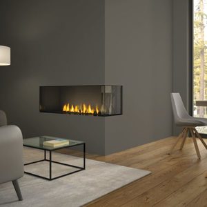 Products: Regency. City Series Chicago 2-Sided Fireplace Right Side RGF264-CC40RE-N