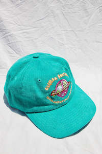 Head Wear: Seafoam Corduroy Hat