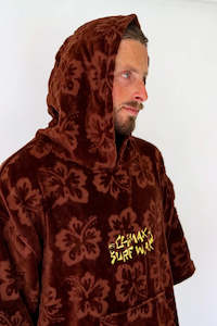 Surf Wax Gear: Chocolate Hoodie Towel