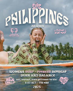 Csw Surf Events: Women's Philippines Surf & Fitness Retreat! All Levels 💕