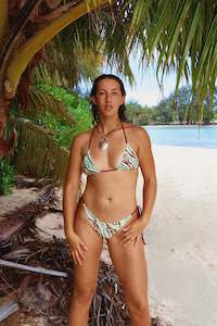 Swimwear Surfsuits: Kasia triangle bikini top