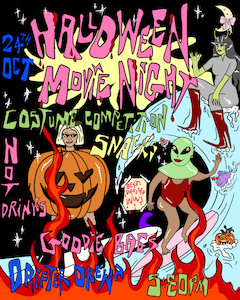 Csw Surf Events: GIRLS HALLOWEEN MOVIE NIGHT! 🎃 👻💓