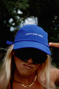 Head Wear: Don’t surf here dad cap