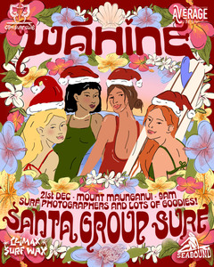 Csw Surf Events: Wāhine Santa Group Surf!♥️🎄