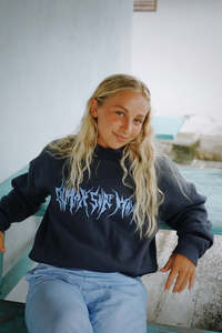 Climax Navy Crew Neck