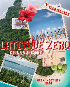 Not On Sale: Latitude Zero Telos surf trip 🇮🇩