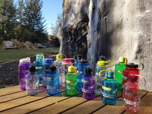Nalgene Water Bottle Climbing Shop, Wanaka, New Zealand