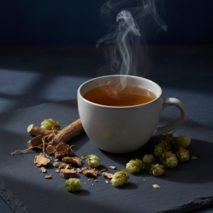 tea: Relaxing Tea for sleep with Valerian and Hops