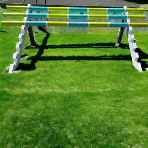 Showjump rail holder