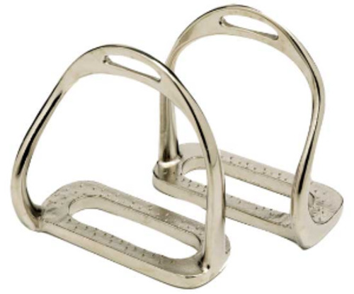 Nickel Plate Safety Stirrups