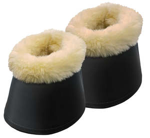 Horse Boots: Neoprene Bell Boot with Fleece