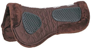 Saddlecloths Pads: FLAIR HALF PAD WITH SILICON GRIP