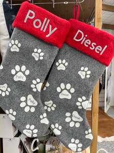 Giftware: Pet Christmas Stockings
