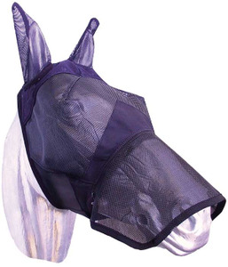 Flymask with Nosepiece
