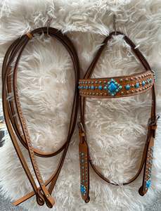 Western Bridle with Reins