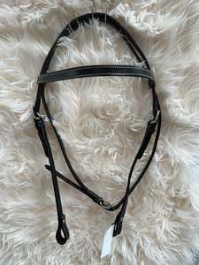 Western: Double stitched bridle
