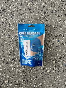 Ice cold bandage