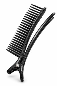 Grooming And Turnout: Plastic clip with brush