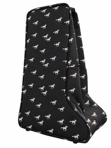 Rydale horse print boot bag - Navy