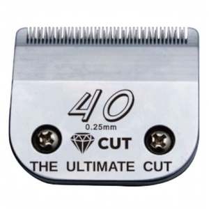 Clipper Blades: Diamond Cut #40 A5 Clipper Blade Size 0.25mm