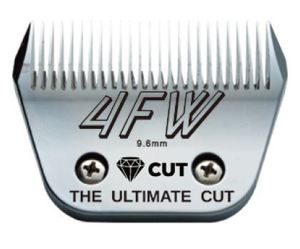 Clipper Blades: Diamond Cut #4F Wide A5 Clipper Blade Size 9.6mm