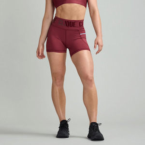 Power Play: CLQ Power Shorties - Oxblood