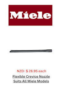 vacuum cleaner accessories: Miele Flexi Crevice Tool 300mm length