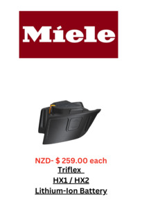 Miele Accessories: Miele Triflex Hx1 Stick Vac Battery
