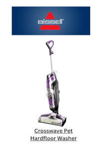 Hard Floor Washer: Bissell Crosswave Pet Hard Floor Washer