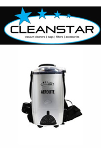 Backpacks: Cleanstar Aerolite White Backpack 1400w Vacuum Cleaner