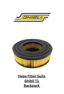 Cleanstar: Hepa Filter Ghibli T1 Backpack