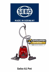 Bagged: Sebo K1 Pet Vacuum Cleaner