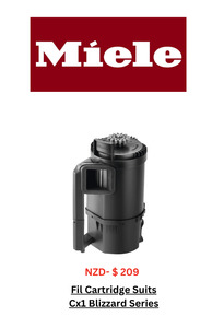 Filters: Filter Miele Fine Dust Cartridge CX1 Blizzard Series