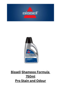 Chemicals: Bissell Professional Formula 750ml