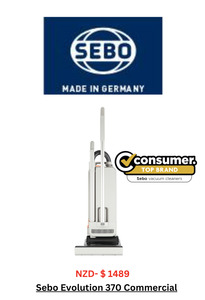 Domestic Vacuum Cleaners: Sebo Evolution 370 Commercial
