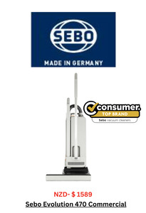 Domestic Vacuum Cleaners: Sebo Evolution 470 Commercial