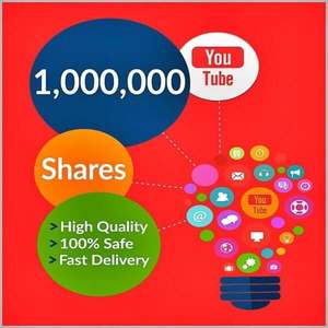 1 Million YouTube Shares - Youtubebulkviews.com