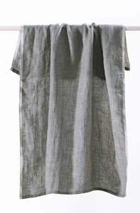 Teatowel Linen - Houndstooth