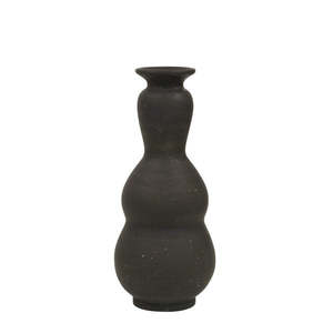 Interiors Homewares: Viola Vase Oil Black