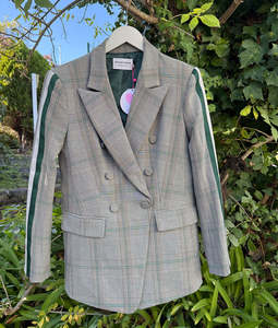 Sophie Moran Grey/Green Blazer