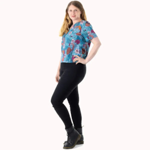 All 1: Ashley Top - Tropical Print