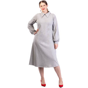 Blair Collar Sweatshirt Dress